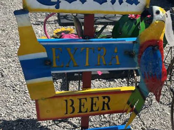 #144-•-metal-art---corona,-extra,-beer,-paradise-w/-image-1