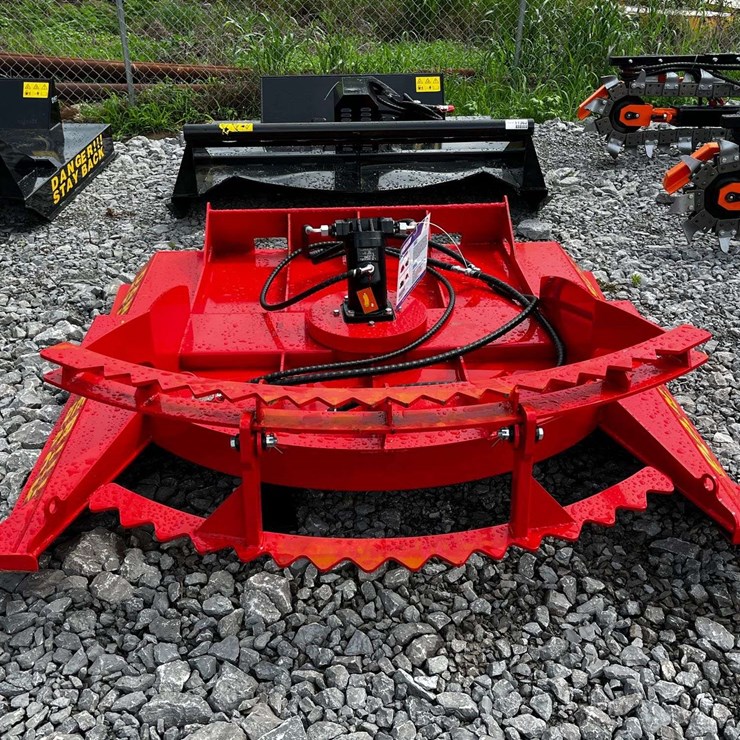 Unused 2026 TOPCAT HDRC Skid Steer heavy duty Brush Cutter Attachment