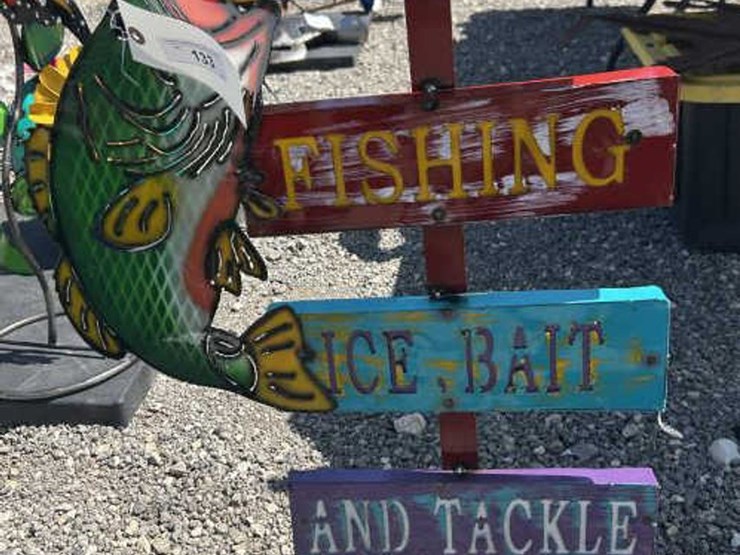#133-•-metal-art---gone-fishing,-ice,-bait-&-tackle-sign-image-1