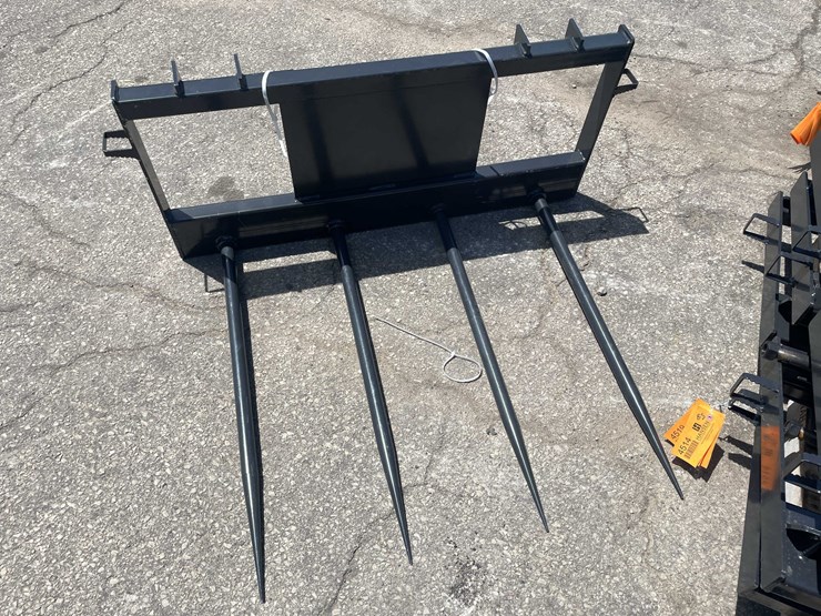 #8326-•-unused-2026-jct-skid-steer-bale-spear-(o2)-image-1