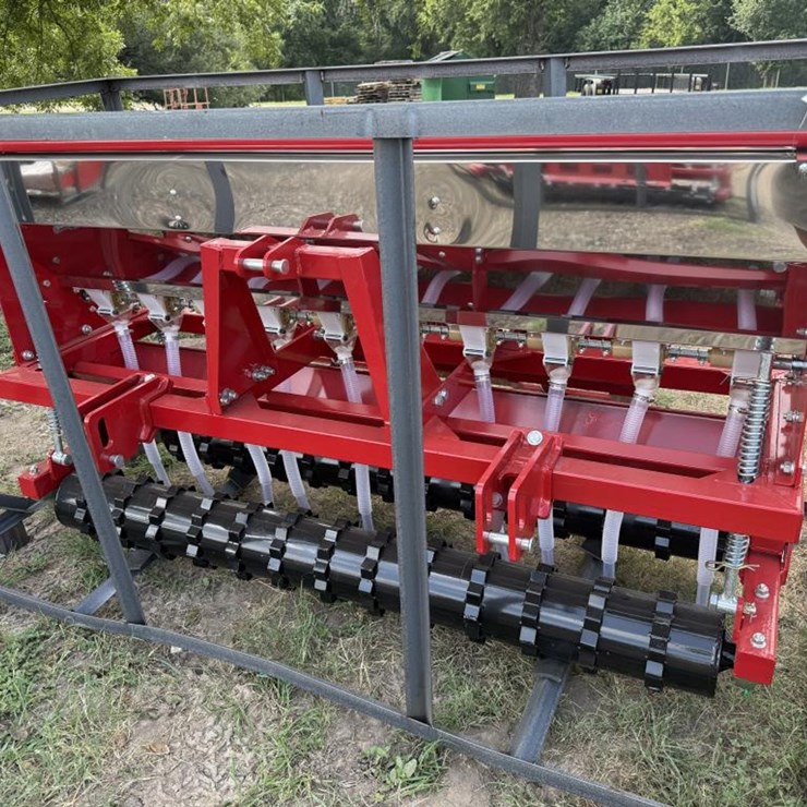 #9 • Seeder To Fit Skid Steer & 3-Pt Quick Hitch
