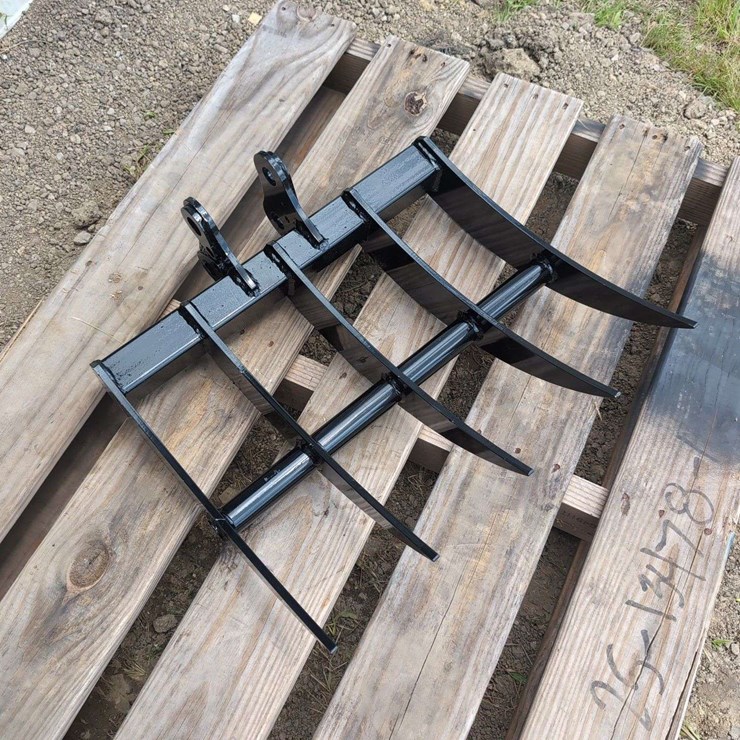 22" Mini Excavator Rake