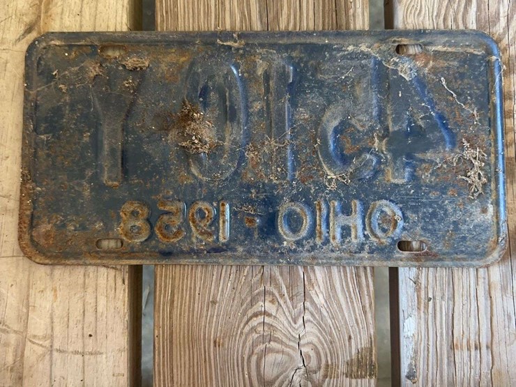 1958-ohio-license-plate-registration-tag-4510y-image-2