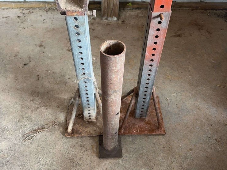 homemade-heavy-duty-adjustable-steel-jack-stands-and-support-column-image-1