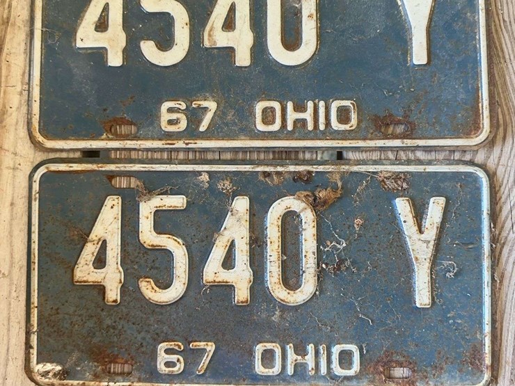 1967-ohio-license-plate-pair-4540-y-image-1