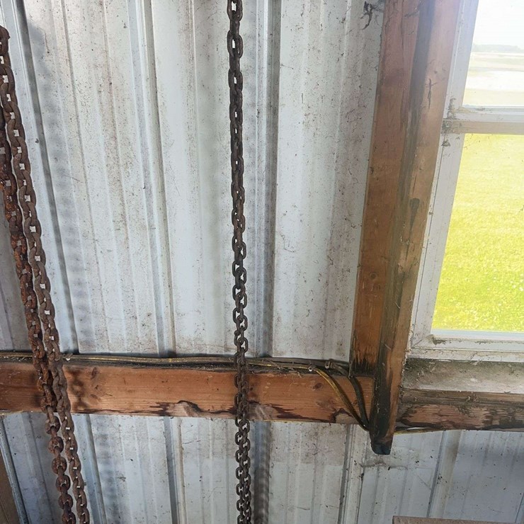 High Test Forged Steel Towing Chain With Grab Hook