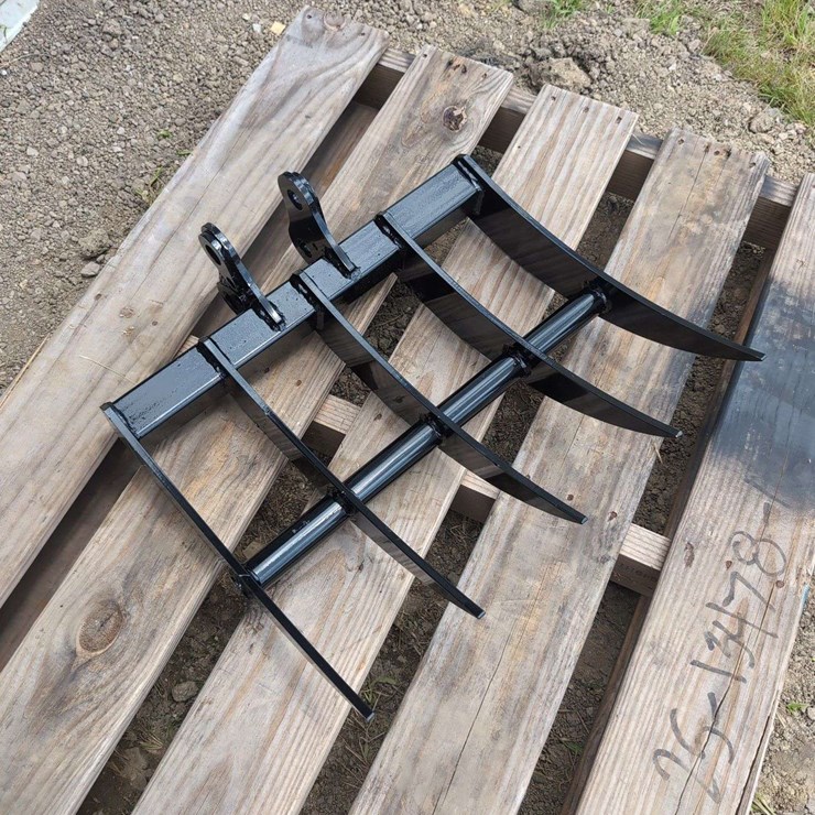 22" Mini Excavator Rake