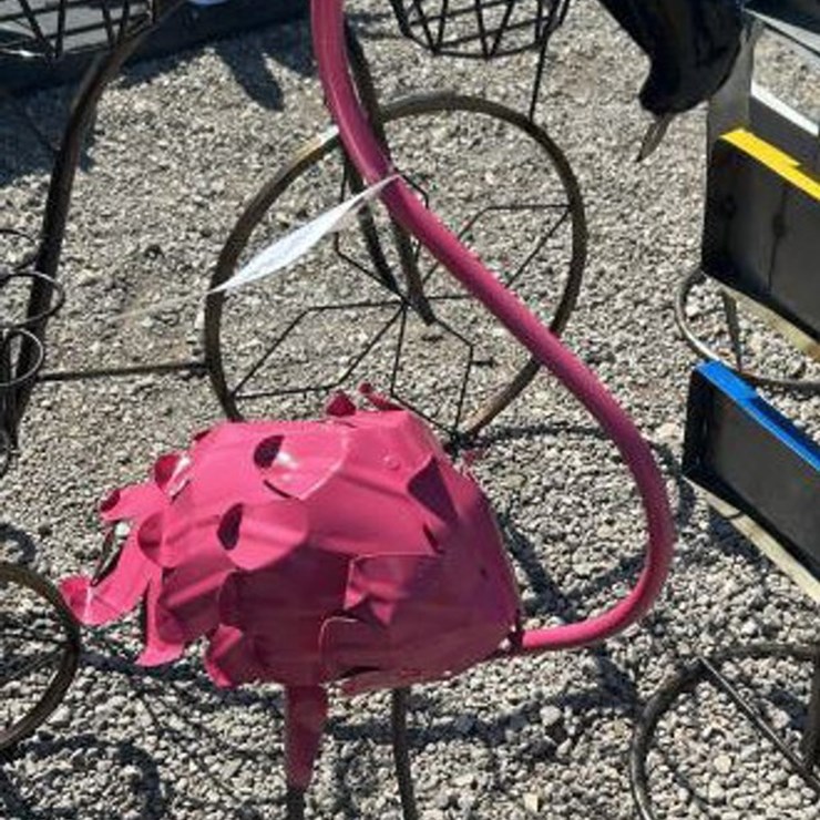 #145 • Metal Art - Pink Flamingo