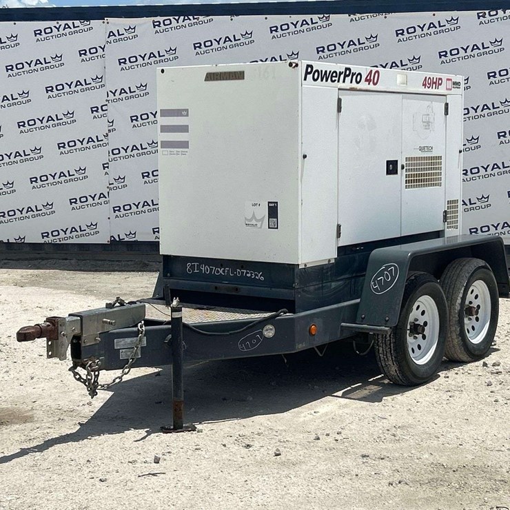 Airman PowerPro 40 38kVA Towable Diesel Generator