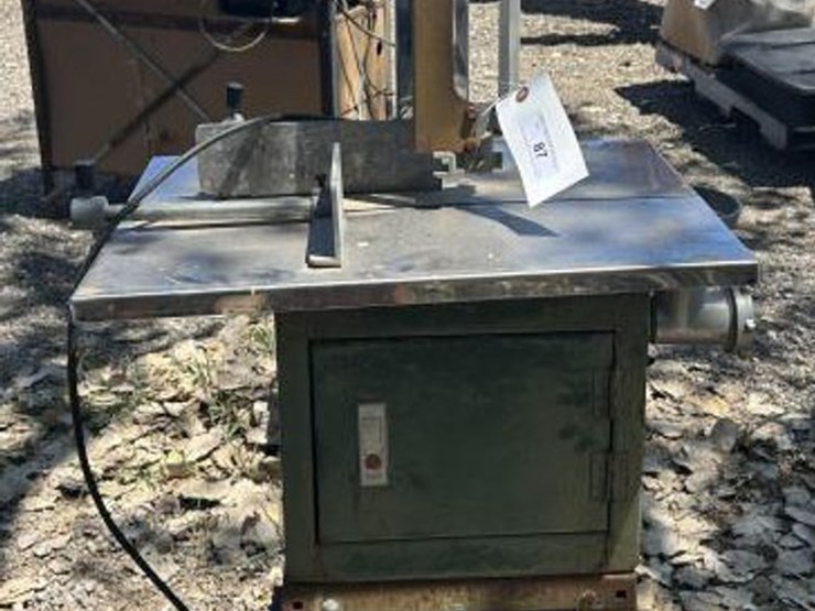 #87-•-central-machinery-10"-meat-saw-w/-sliding-table-image-1