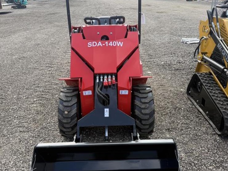 #6-•-mini-skid-steer-wheel-ride-on-loader--gas-sda-140w-image-2