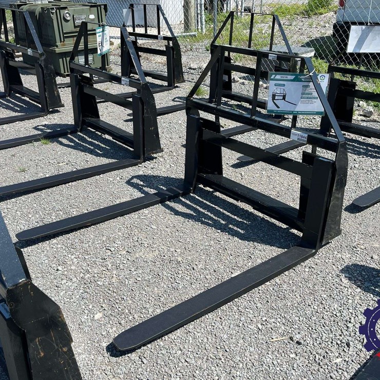 Unused 2026 MOWER KING SA Skid Steer Forks Attachment