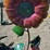 #134-•-metal-art---large-flower-w/-mushrooms,-butterfly-&-image-1