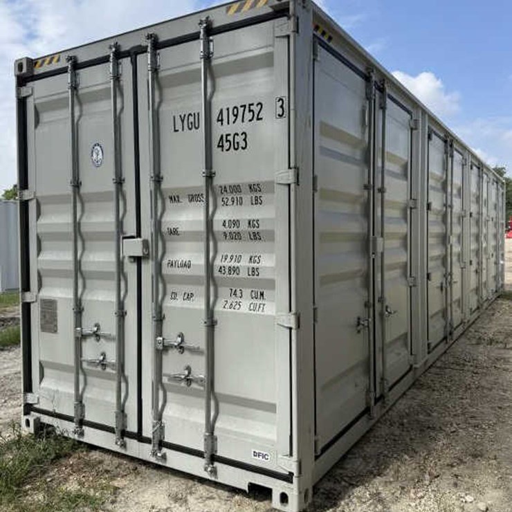 #40 • 40' High Cube Conex/ Shipping Container - One Trip