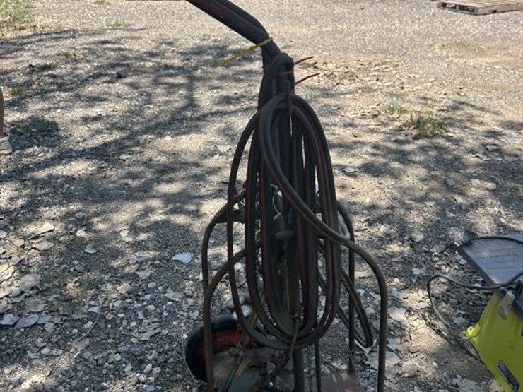 #93-•-industrial-cylinder-cart-w/-hoses-for-oxygen-&-image-6