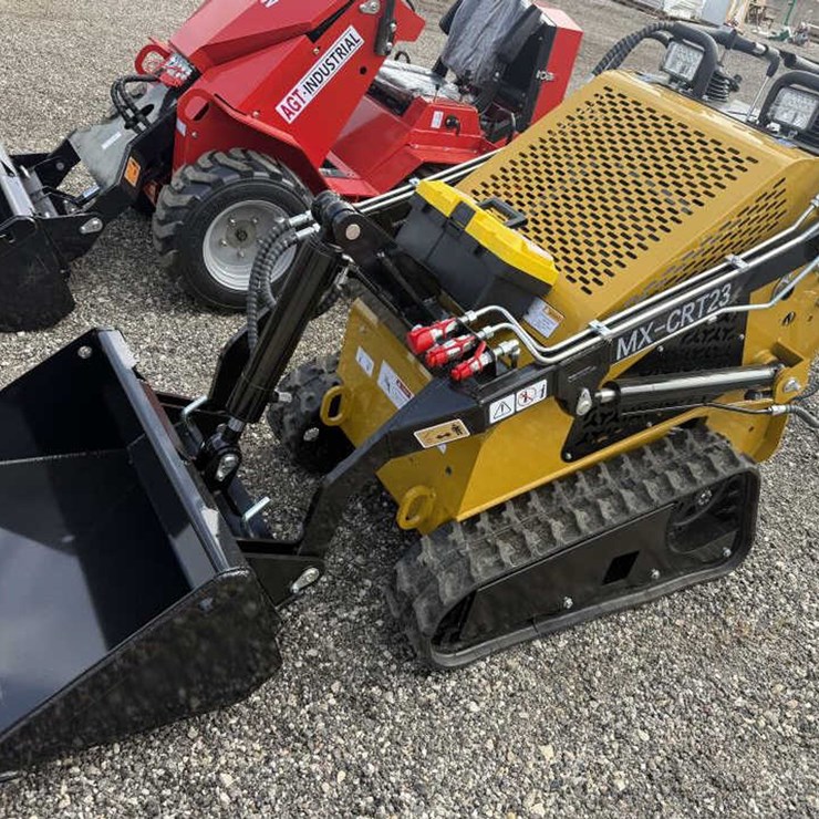 #5 • Mini Skid Steer Tracked Loader - Gas MX-CRT23