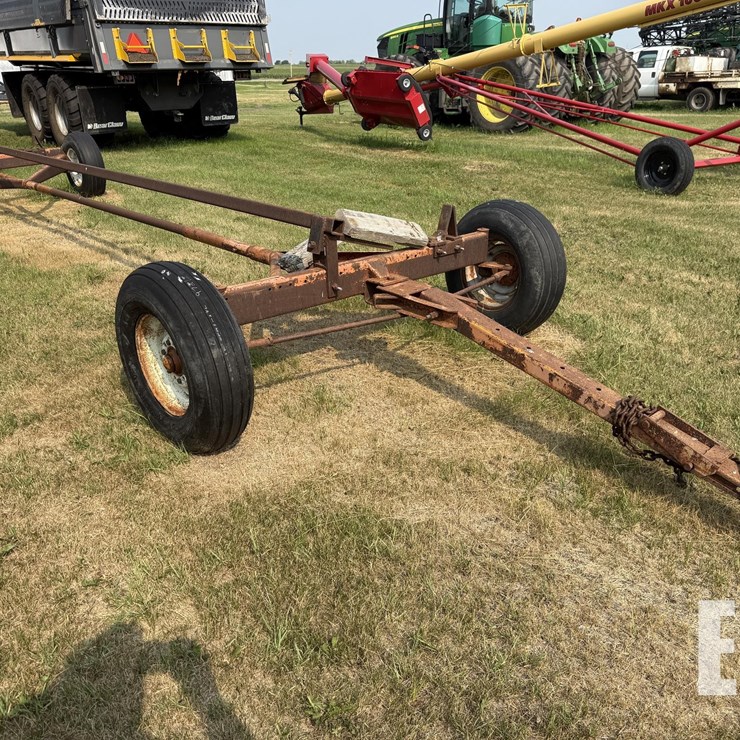 HOME-BUILT 20FT HEADER TRAILER 8240