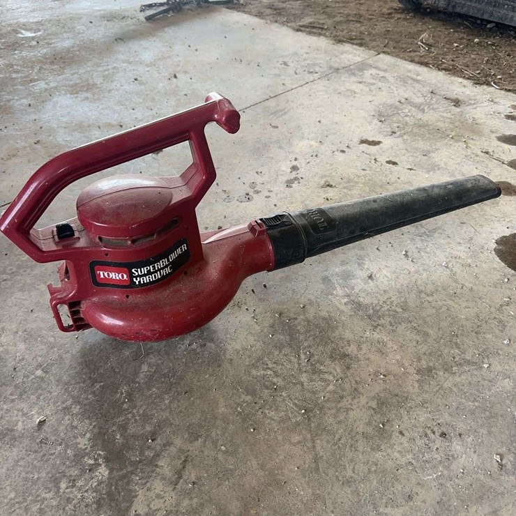 Toro Superblower Yardvac Model 51583 Electric Leaf Blower