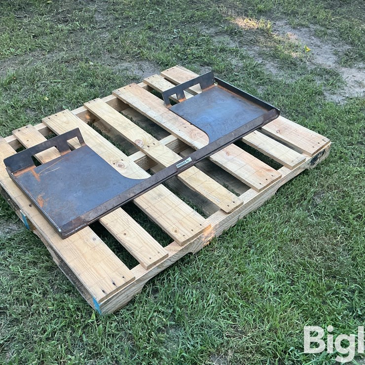 Homemade Open Face Skid Steer Plate