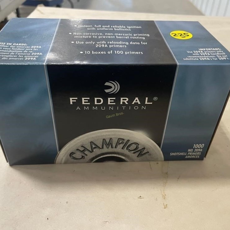 1000ct Federal Shotshell Primers