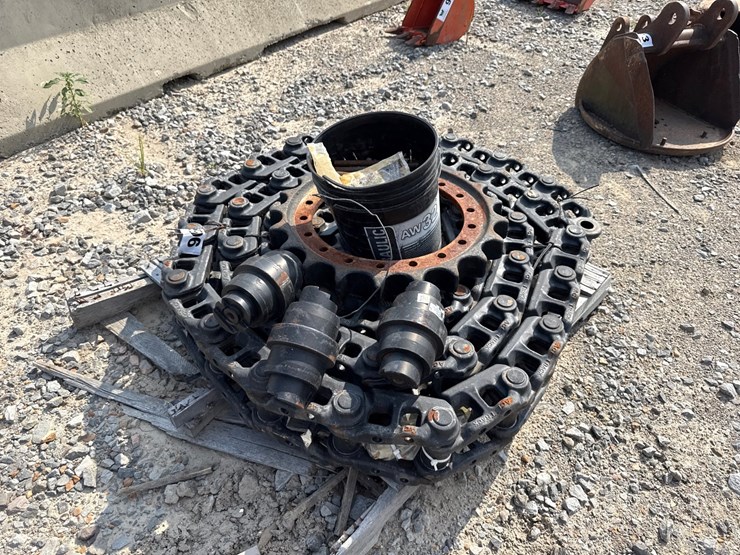 #43039-•-ace-pc200-lp-190km49-excavator-track-chain,-sprocket,-rollers-inv#-43049-image-2