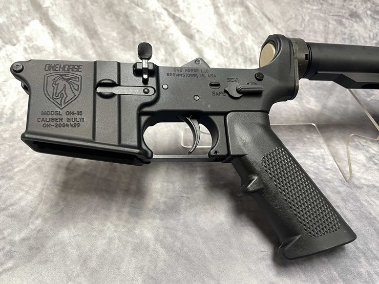#10837-•-one-horse-oh15-multi-caliber-complete-lower,-sn:-oh-2004429-image-10