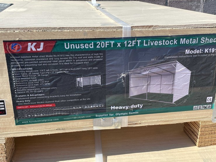 #2851-•-2026-unused-20'-x-12'-livestock-metal-shed-image-1