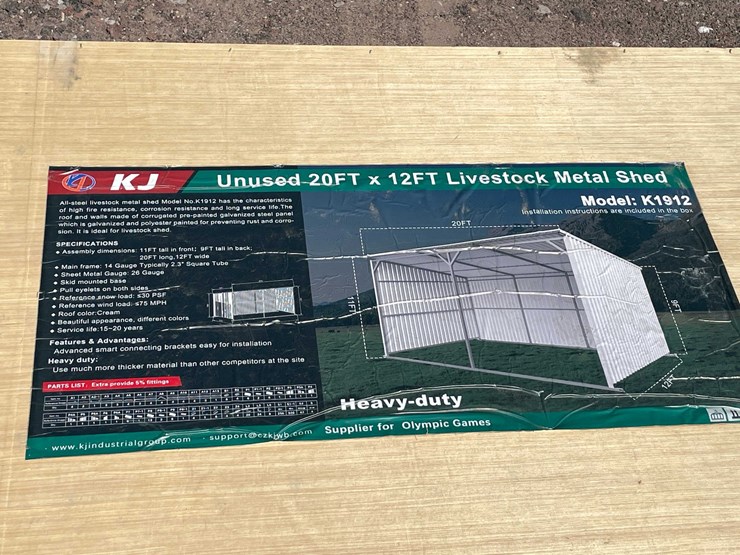 #2887-•-2026-unused-20'-x-12'-livestock-metal-shed-image-2