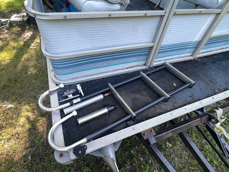 #6100-•-northwoods-pontoon-with-north-country-pontoon-scissor-trailer-(sells-bill-of-sale)-image-21