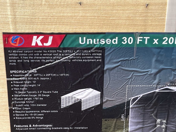#2896-•-2026-unused-30'-x-20'-metal-garage-image-4