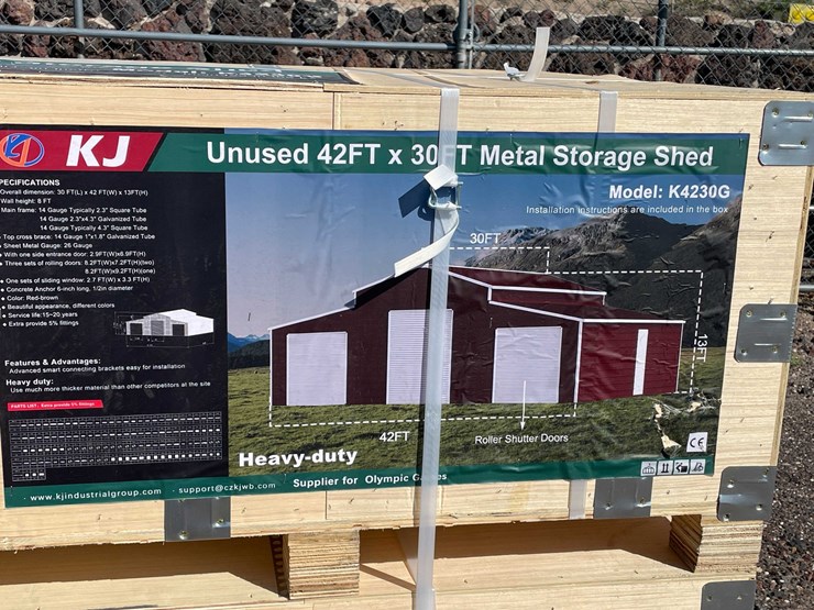 #2848-•-2026-unused-42'-x-30'-metal-storage-shed-image-1