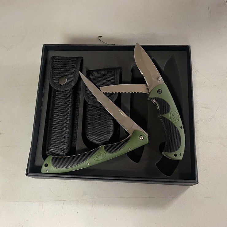#10822 • Big Game Combo Set 7" Fillet/ Boning Folder & 2 Blade