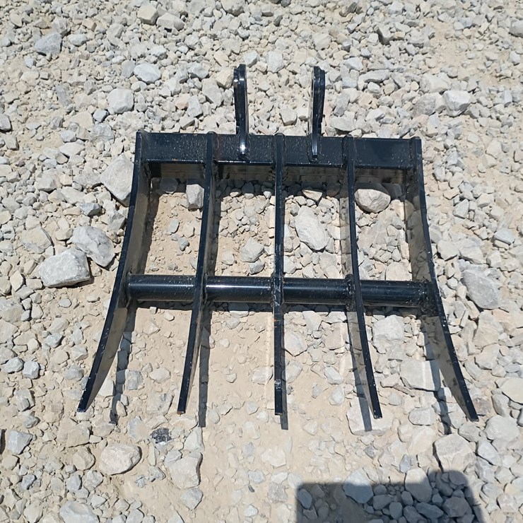 #L63-028 • Rake Mini Excavator Attachment