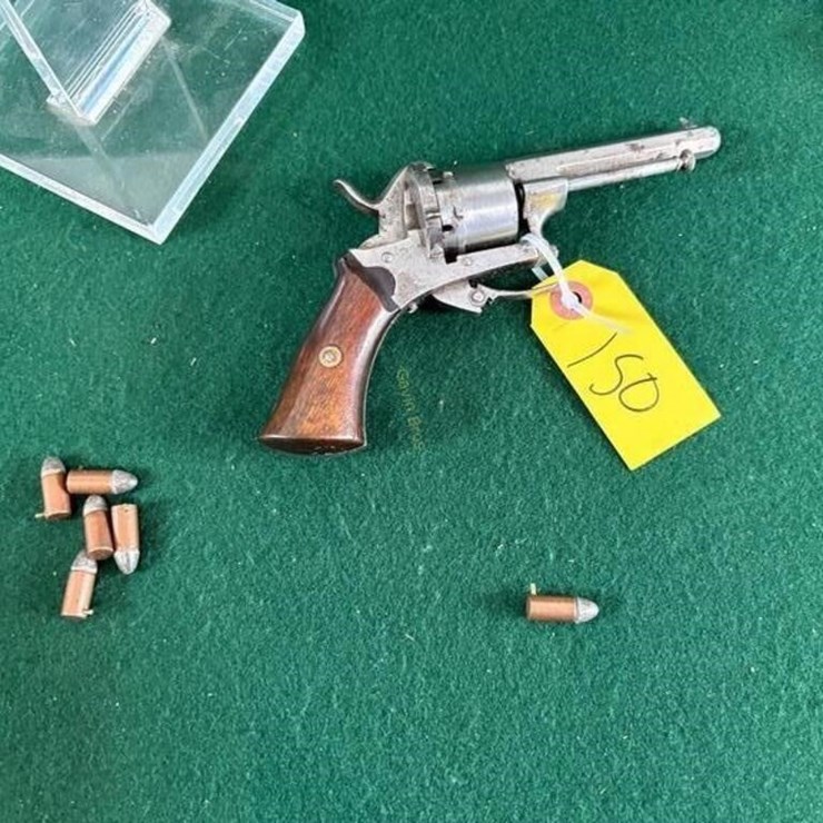 Belgium? Pinfire 7mm? Revolver
