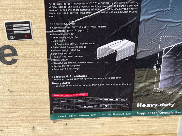 #2896-•-2026-unused-30'-x-20'-metal-garage-image-6