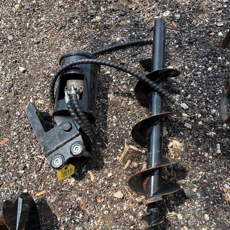 #3815 • Mini excavator auger