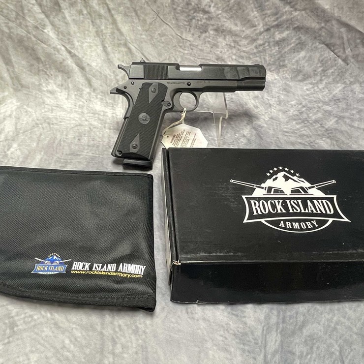 #10875 • Rock Island M1911 , 45 Auto Semi-Auto Pistol, SN: RIA2844073