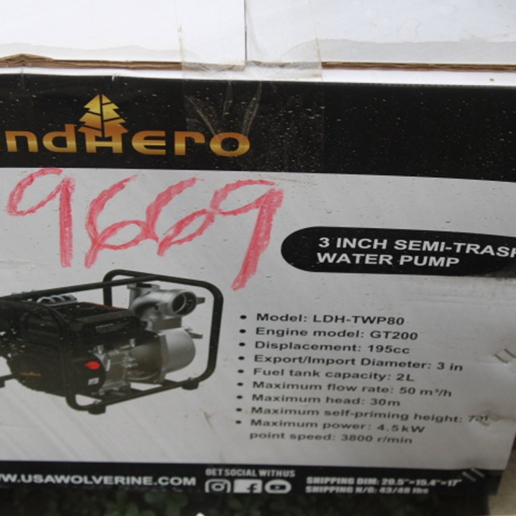 #9669 • water pump