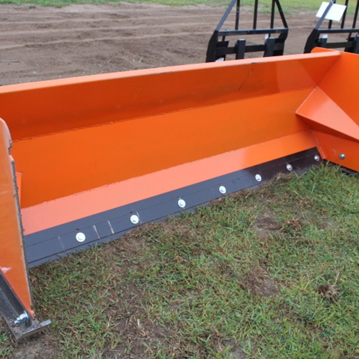 #7971 • 96in snow pusher with steel blades