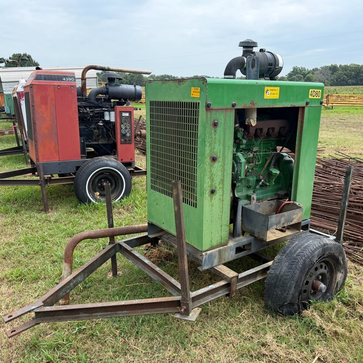 #52642 • Engines Inc 4D80 4 cyl Power Unit PE4045D469007 INV#52642
