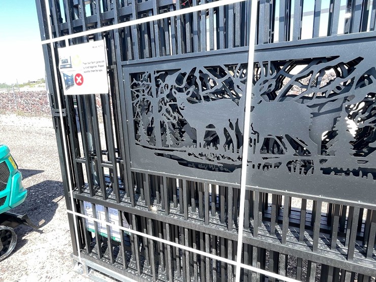 #2881-•-2026-unused-metal-farm-driveway-gate-image-9