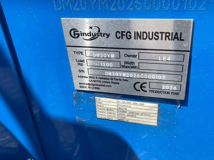#2450-•-2026-cfg-dm20ym-mini-excavator-image-30