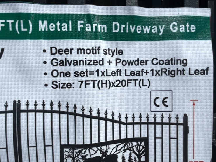 #2882-•-2026-unused-metal-farm-driveway-gate-image-5