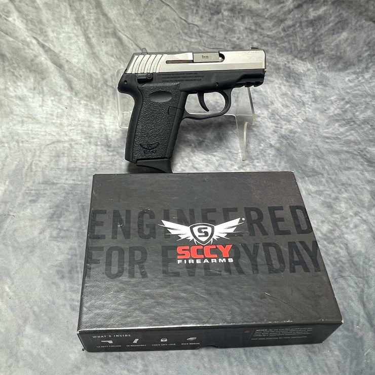 #10874 • Sccy CPX-1, 9mm Luger Semi-Auto Pistol, SN: C400119