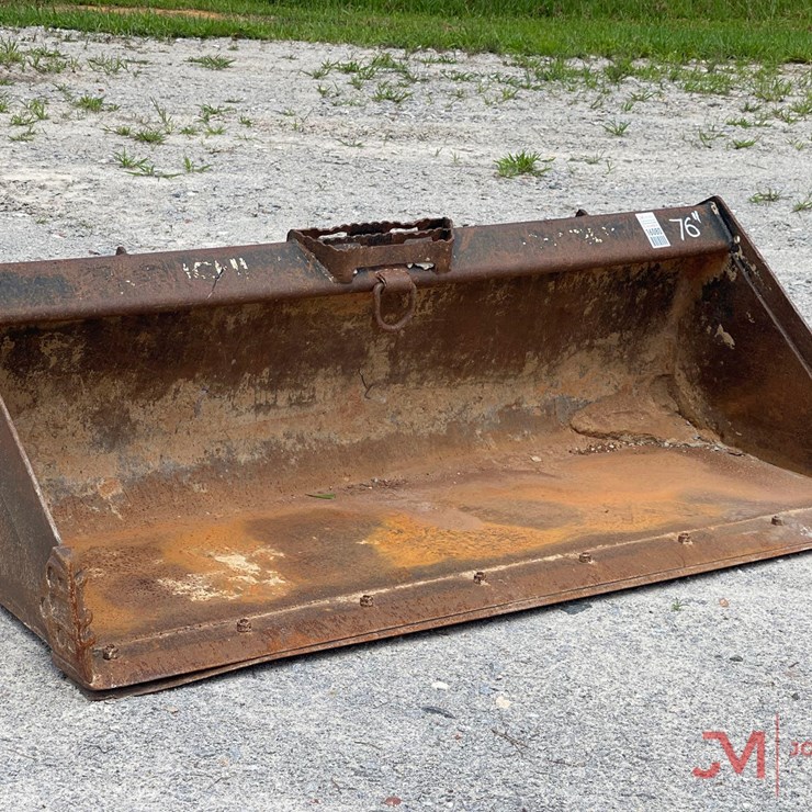 75" SMOOTH BUCKET SKID STEER ATTACHMENT
