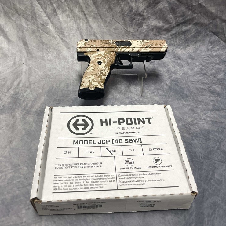 #10865 • Hi Point JCP 40, 40 S&W Semi-Auto Pistol, SN: X7304283
