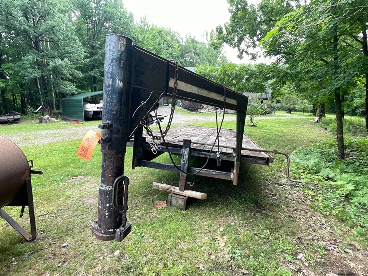 #6105-•-fifth-wheel-flatbed-trailer-(no-title)(sells-bill-of-sale)-image-5