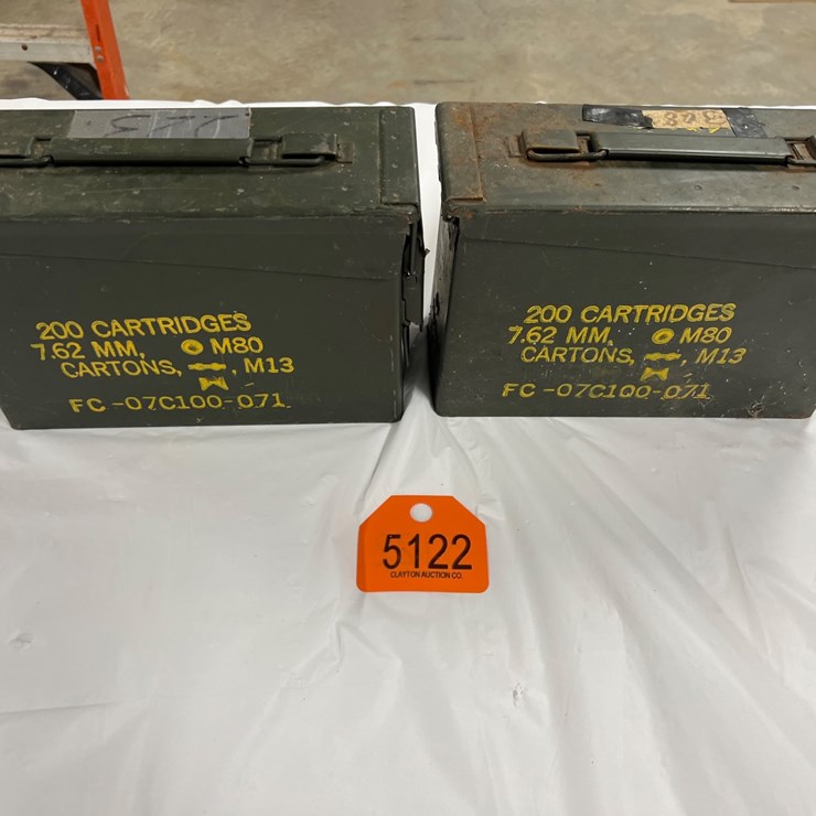 #5122 • Misc Ammo 223 and .308 Win with cans