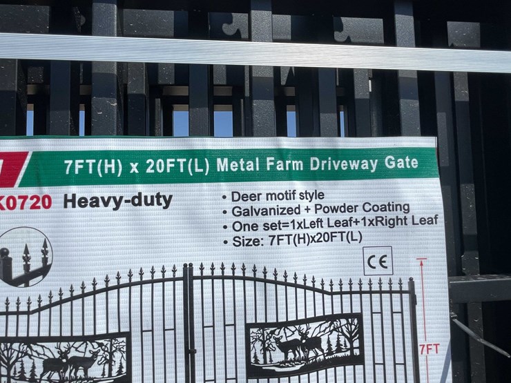 #2882-•-2026-unused-metal-farm-driveway-gate-image-4