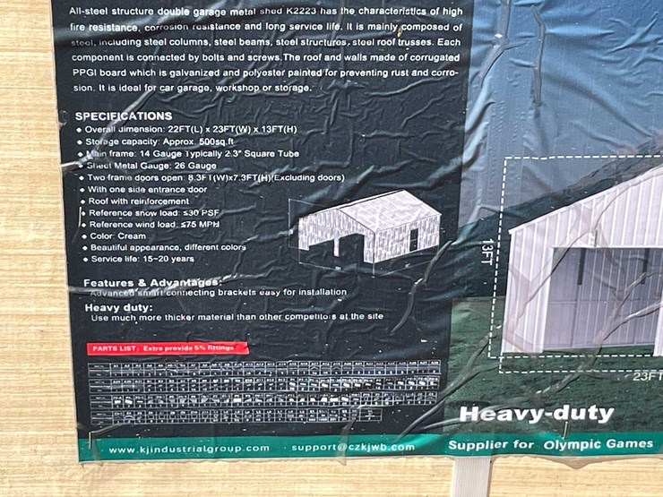 #2897-•-2026-unused-23'-x-22'-double-garage-metal-shed-image-6
